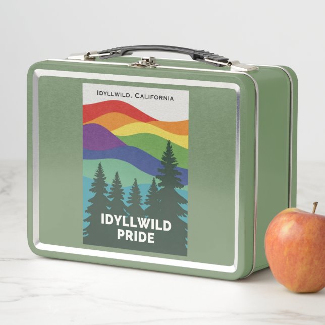 Idyllwild Pride Metal Lunchbox (In Situ)