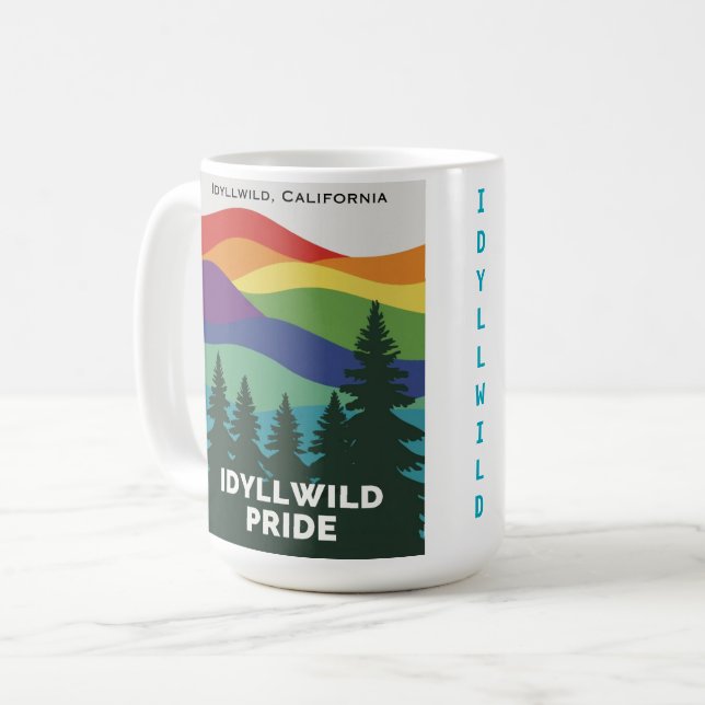 Idyllwild Pride Mug (Front Left)