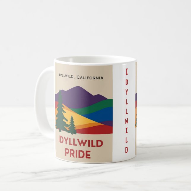 Idyllwild Pride Mug (Front Left)