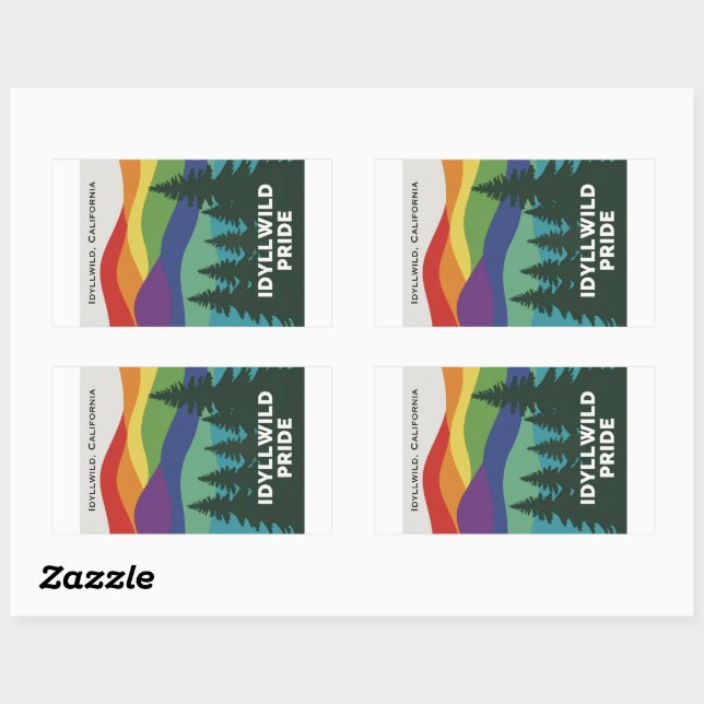 Idyllwild Pride Sticker Set (Sheet)
