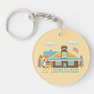 Idyllwild Village Market Key Ring