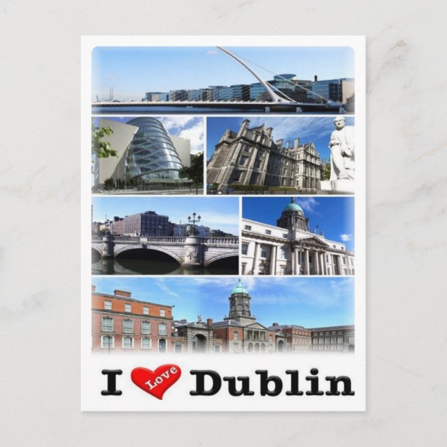 IE Ireland - Dublin - Postcard (Front)