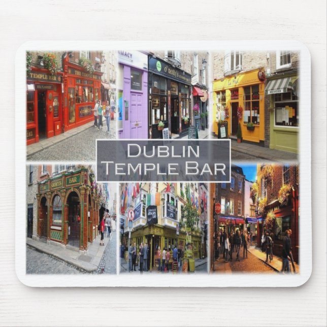 IE Ireland - Dublin - Temple Bar Dublin - Mouse Mat (Front)