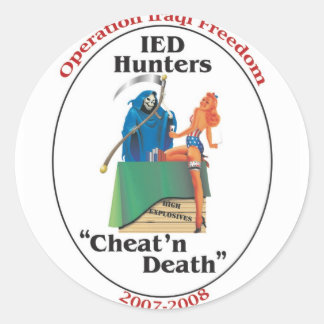 IED Hunters Stickers