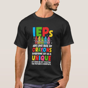IEP Special Education School Teacher T-Shirt