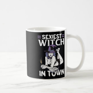 Iest Witch In Town Halloween Witchcraft For Women  Coffee Mug
