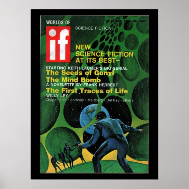 If - 1969-10_Pulp Art Poster (Front)