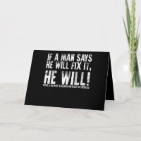If A Man Says He Will Fix It He Will Fathers Day