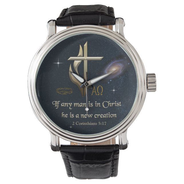 If any man is in Christ he is a new creation Watch (Front)