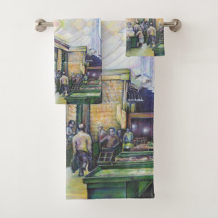 If Art Denies Form, Then Grace Will Furnish It Bath Towel Set