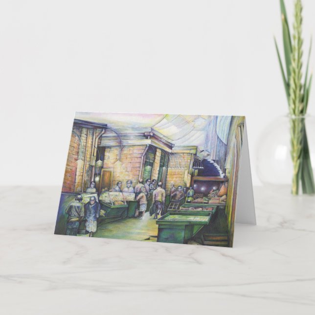 If Art Denies Form, Then Grace Will Furnish It Card (Front)