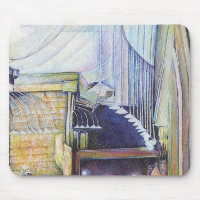 If Art Denies Form, Then Grace Will Furnish It Mouse Mat (Front)