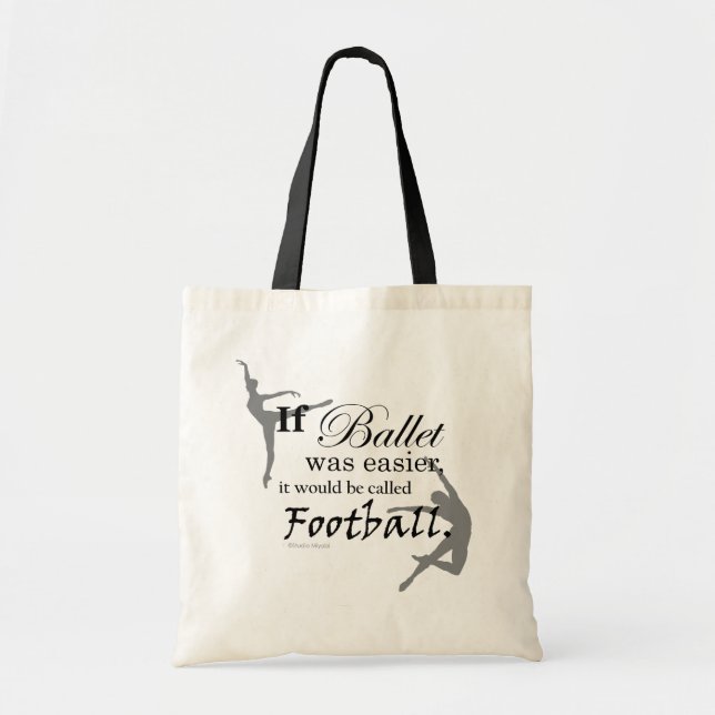 If ballet was... Tote (customisable) Bag (Front)