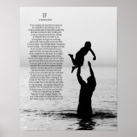 If by Rudyard Kipling Poster 11 X 14