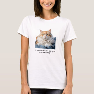 If Cat Doesn't Like You Cool Cat T-Shirt