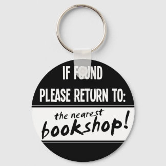 If Found Please Return to the Nearest Bookshop Key Ring