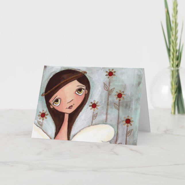 If Friends were Flowers - Greeting Card (Front)