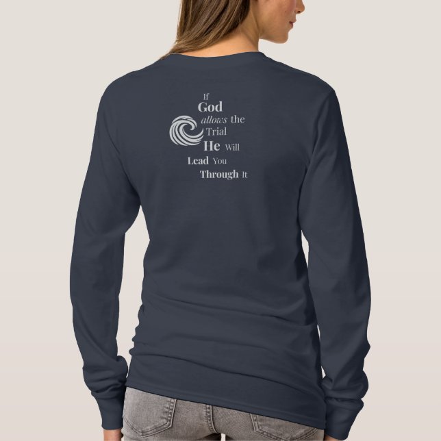 If God Allows Women's Long Sleeve Shirt (Back)