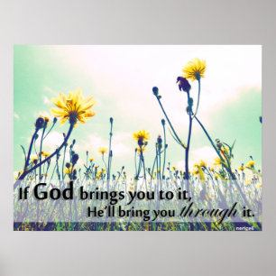 If God Brings You To It Poster