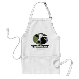 If God didn't want us to eat animals.... Standard Apron