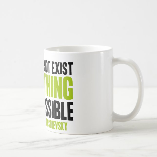 If God Does Not Exist Everything is Permissible Coffee Mug (Right)