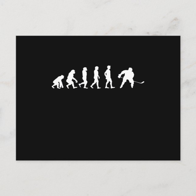 If Hockey Was Easy They'd Call It Your Mom Holiday Postcard (Front)