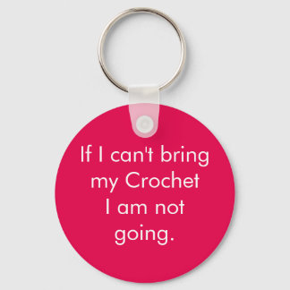 If I can't bring my crochet... Key Ring