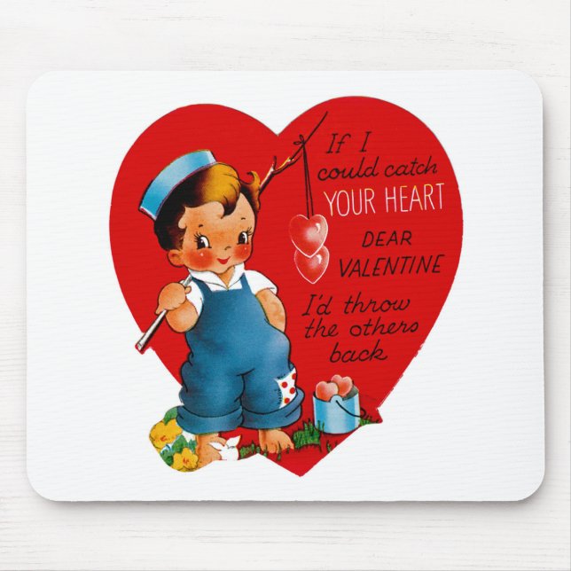If I Could Catch Your Heart Mouse Mat (Front)