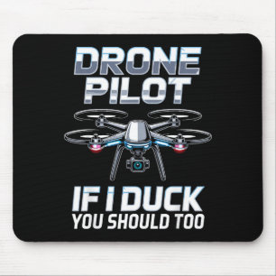 If I Duck Drone Lot Drone Operator Rc Quaopter Fly Mouse Mat