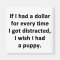 If I Had a Dollar