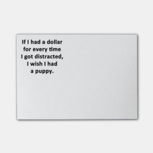If I Had a Dollar Post-it Notes