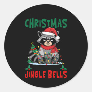 If I Had Anymore Xmas Spirit Id Be Ting Jingle Bel Classic Round Sticker
