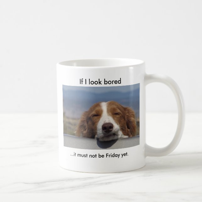 If I Look Bored Coffee Mug (Right)