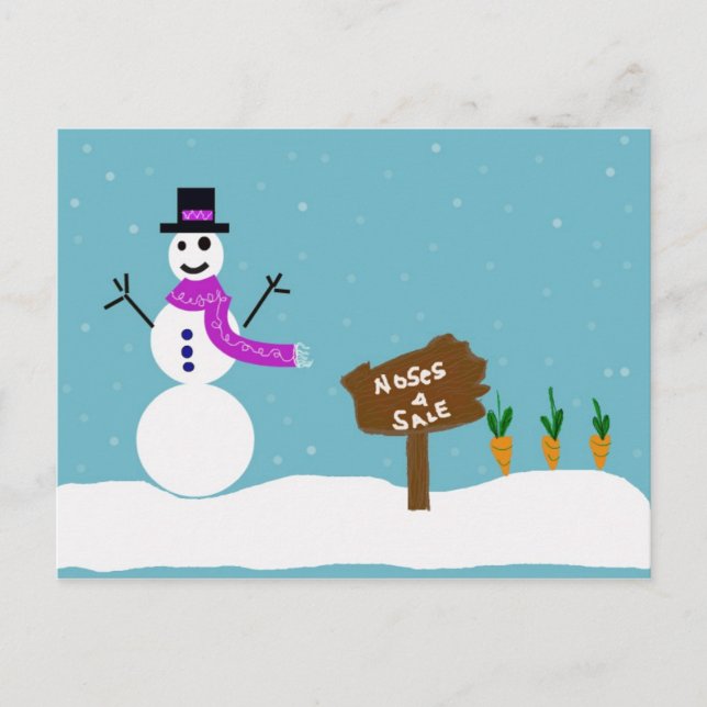 If I Only Had A Nose Postcard (Front)