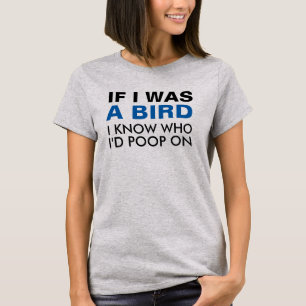 if i was a bird millennial t-shirt design