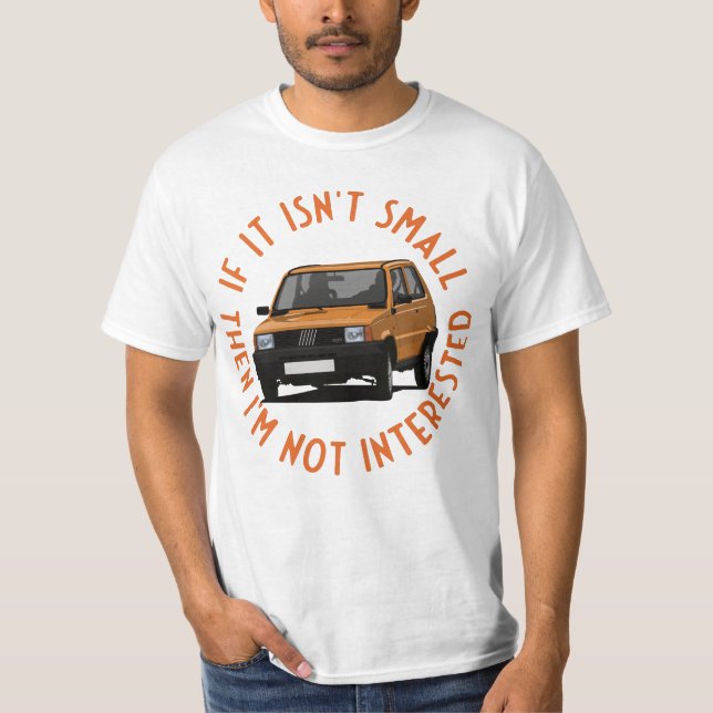 If it isn't small - Panda Mk1  T-Shirt (Front)