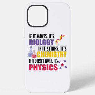 If It Moves It's Biology iPhone 12 Pro Max Case