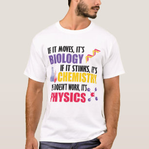 If It Moves It's Biology T-Shirt