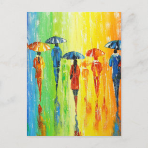 If it rains , then a bright postcard