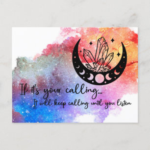 If it’s your calling… postcard