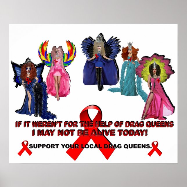 If It Weren't For The Help of Drag Queens...Poster Poster (Front)
