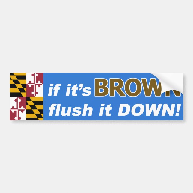 If it's Anthony Brown for Maryland Governor…. Bumper Sticker (Front)