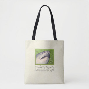 If It's Friday It's Fish Sharky Tote Bag