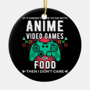 If It's Not Anime Video Games Or Food I Don't Ceramic Tree Decoration