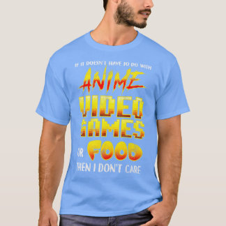 If Its Not Video Or Food For Boys T-Shirt