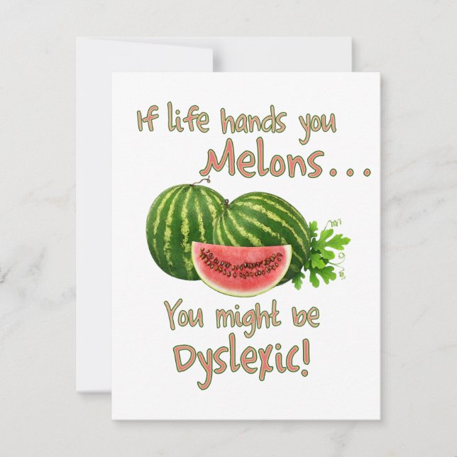 If Life Hands You Melons (Front)
