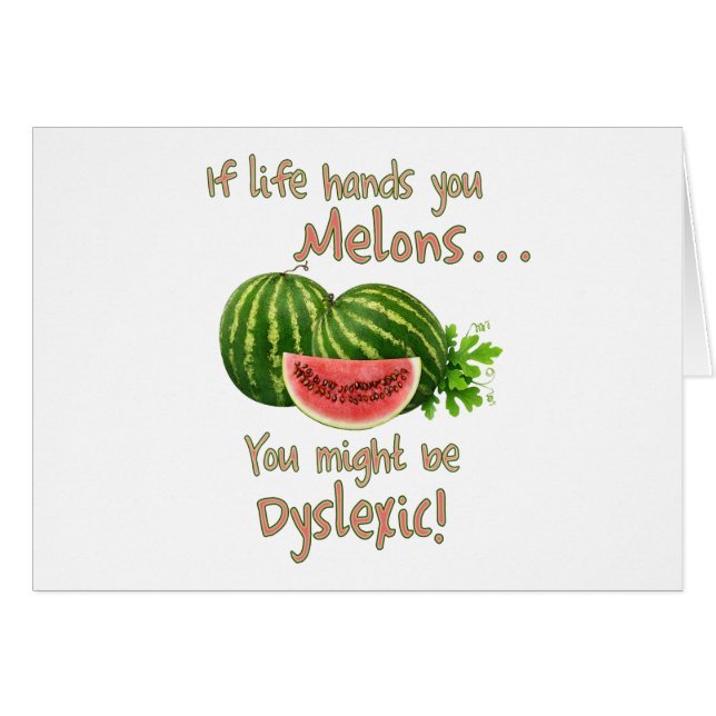 If Life Hands You Melons (Front Horizontal)