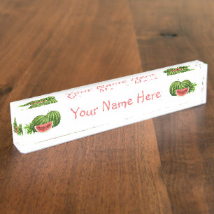 If Life Hands You Melons Nameplate