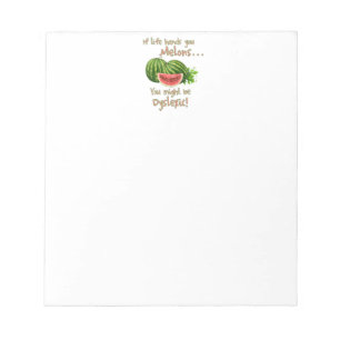 If Life Hands You Melons Notepad