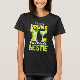 If Lost Drunk Please Return To Bestie I M The Help T-Shirt